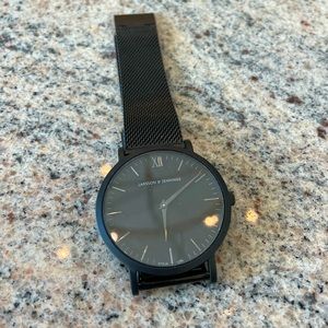 Larsson & Jennings Matt Black Watch